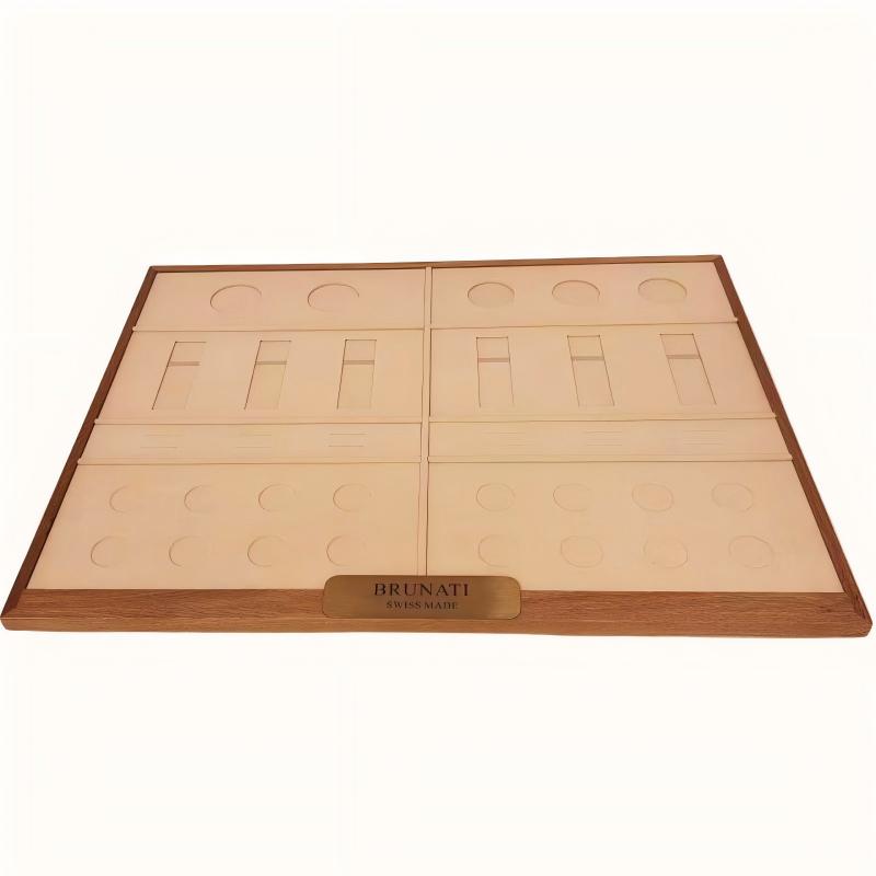 BRUNATI Wooden Frame Watch Parts Display Tray Project